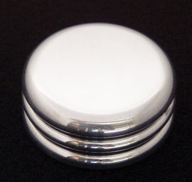 ModQuad rear master cylinder cap with grooved plain design, compatible with 28-41300 body models, in black.