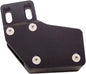 ModQuad rear drive chain guide in black for ATV or dirt bike, featuring durable construction and mounting hardware.