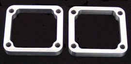 ModQuad reed spacer made of 0.375-inch thick aluminum for intake, carb, and fuel system applications.