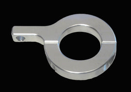 ModQuad Flag Mount Horizontal in silver for 1.75-inch bars, model 28-45114, designed for secure flag attachment on vehicles.