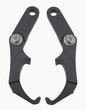 Black ModQuad Light Mount A Pilar Pro for 28-44016, designed to securely hold lights on off-road vehicles.
