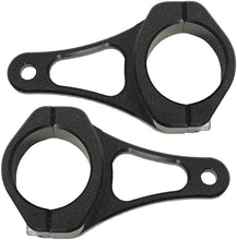 Load image into Gallery viewer, ModQuad MQ Light Mount in black, 1.75-inch horizontal mounting bracket, designed for off-road accessories and vehicle lighting.