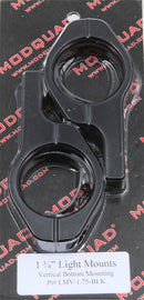 ModQuad MQ Light Mount 1.75-inch roof mount in black, designed for secure attachment on vehicles or equipment.