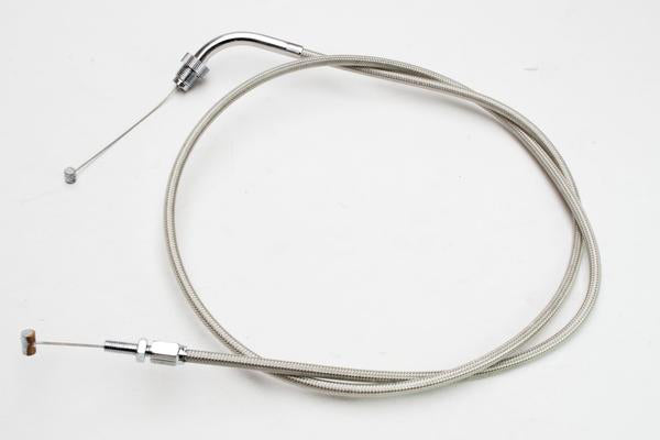 Motion Pro Armor Coat throttle push cable for motorcycle, featuring durable protective coating and precise control line.