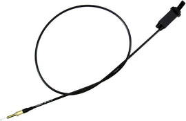 Motion Pro black vinyl choke cable for motorcycle control lines, featuring durable construction and flexible design.