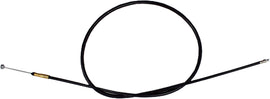 Motion Pro black vinyl choke cable 70-2178, a durable hydraulic control line with a flexible cable design.