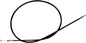 Motion Pro black vinyl choke cable 70-2179, a durable hydraulic control line for motorcycle or vehicle throttle and choke systems.