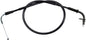 Motion Pro black vinyl choke cable 70-4189 for motorcycles, featuring durable hydraulic control line and sleek black finish.