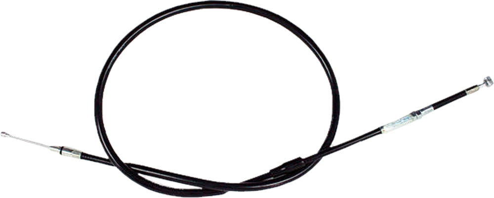 Motion Pro black vinyl clutch cable 70-2131 for motorcycle, showing the durable cable with protective black vinyl coating
