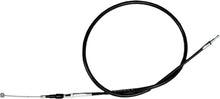 Load image into Gallery viewer, Motion Pro black vinyl clutch cable for motorcycles, showing the durable cable and fittings for hydraulic control lines.