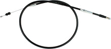 Load image into Gallery viewer, Motion Pro black vinyl clutch cable for motorcycles, showing the flexible cable with protective outer layer and metal fittings.