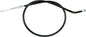 Motion Pro Black Vinyl Clutch Cable 70-2238 for motorcycle, showing flexible cable with black vinyl coating and metal fittings.
