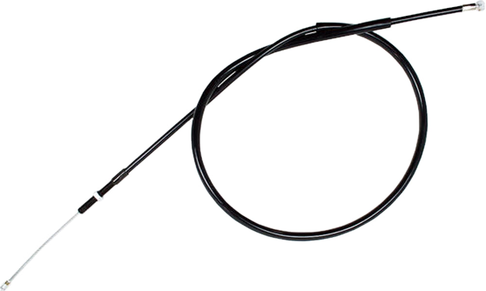 Motion Pro black vinyl clutch cable 70-2524 for motorcycle hydraulic control lines, showing the cable with black vinyl coating.
