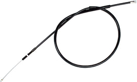Motion Pro black vinyl clutch cable 70-2524 for motorcycle hydraulic control lines, showing the cable with black vinyl coating.