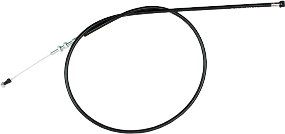 Motion Pro black vinyl clutch cable 70-3052 for motorcycle hydraulic control lines, featuring durable black vinyl coating.