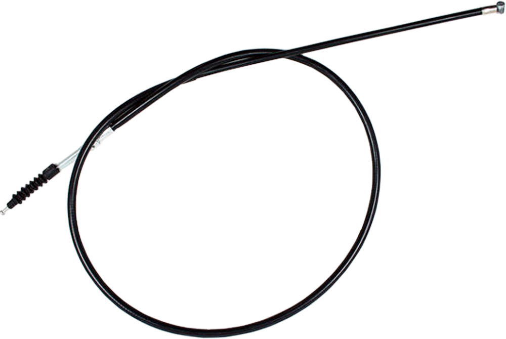 Motion Pro black vinyl clutch cable 70-3109 for motorcycle hydraulic control lines, showing the cable with protective vinyl coating.