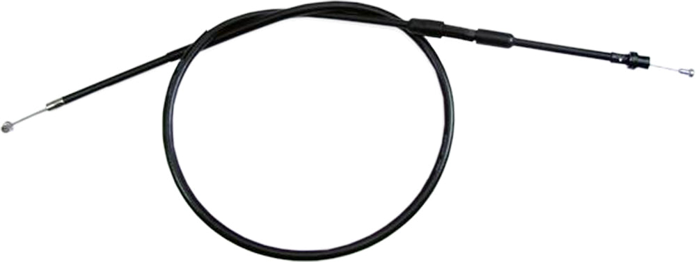 Motion Pro black vinyl clutch cable for motorcycles, featuring durable construction and precise control lines.