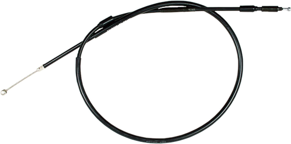 Motion Pro Black Vinyl Clutch Cable 70-3346 for motorcycle, showing the durable black vinyl exterior and cable ends.