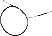 Load image into Gallery viewer, Motion Pro black vinyl clutch cable 70-3347, hydraulic control line for motorcycle clutch system, with detailed cable and fittings.