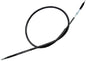 Motion Pro black vinyl clutch cable 70-3384 for motorcycle hydraulic control lines, showing the cable's textured black vinyl exterior.