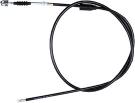 Motion Pro black vinyl clutch cable 70-4031 for motorcycle hydraulic control lines, showing the cable with black vinyl coating.