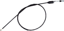 Load image into Gallery viewer, Motion Pro black vinyl clutch cable 70-4078, designed for motorcycle hydraulic control lines, with visible cable and fittings.