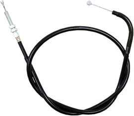 Motion Pro black vinyl clutch cable 70-4220 for motorcycles, showing the durable cable and fittings.