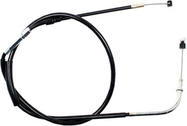 Motion Pro black vinyl clutch cable 70-4262 for motorcycle hydraulic control lines, showing the cable and fittings.
