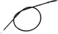 Motion Pro black vinyl clutch cable 70-5119 for motorcycle hydraulic control lines, with detailed fittings and flexible construction.