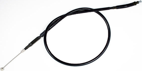 Motion Pro black vinyl clutch cable 70-5320 for motorcycle hydraulic control lines, showing the durable cable and fittings.