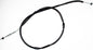 Motion Pro black vinyl clutch cable 70-5324 for motorcycle, showing the coiled cable with protective black vinyl coating.