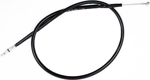 Motion Pro black vinyl clutch cable 70-5357 for motorcycle hydraulic control lines, showing the cable with protective vinyl coating.