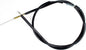 Motion Pro black vinyl clutch cable 70-5367 with metal fittings, designed for motorcycle hydraulic control systems.