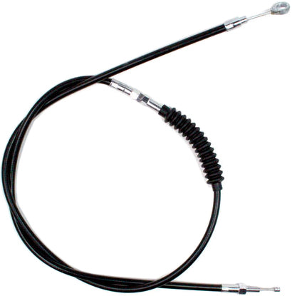 Motion Pro black vinyl clutch cable 70-6203 for motorcycles, featuring durable construction and flexible control line.