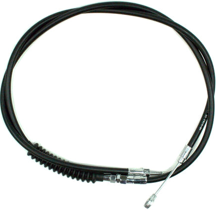 Motion Pro Black Vinyl Clutch LW Cable 70-6163 for hydraulic control lines, showing the flexible black vinyl-coated clutch cable.