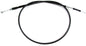 Motion Pro Black Vinyl Clutch Terminator LW cable for hydraulic control lines, designed for motorcycle clutch systems.