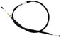 Motion Pro Black Vinyl Clutch Terminator LW cable for hydraulic control lines, visible with black vinyl coating and metal fittings.