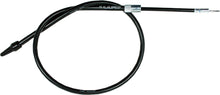 Load image into Gallery viewer, Motion Pro black vinyl speedo cable 70-3068, a durable hydraulic control line for motorcycle speedometer systems.