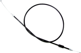 Motion Pro black vinyl throttle cable 70-0012 for motorcycle control lines, showing the flexible cable with black vinyl coating.
