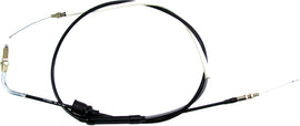 Motion Pro black vinyl throttle cable, 70-0094, for motorcycle control lines, showing the cable with black vinyl outer layer.
