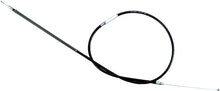 Load image into Gallery viewer, Motion Pro black vinyl throttle cable 70-1210 for motorcycle control lines, showing the flexible cable with protective black vinyl coating.