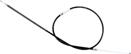 Motion Pro black vinyl throttle cable 70-1210 with protective housing, designed for motorcycle control lines and throttle systems.