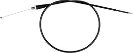 Motion Pro black vinyl throttle cable 70-2228 for motorcycle control lines, showing the cable and fittings in close-up.