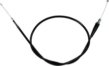 Load image into Gallery viewer, Motion Pro black vinyl throttle cable 70-2247 for motorcycle control lines, showing the cable with black vinyl coating.