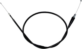 Motion Pro black vinyl throttle cable 70-2247 for motorcycle control lines, showing the cable with black vinyl coating.