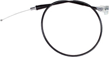 Load image into Gallery viewer, Motion Pro black vinyl throttle cable 70-2485 for motorcycle control lines, featuring durable construction and flexible design.