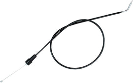 Motion Pro black vinyl throttle cable 70-4114 with durable control line for motorcycle or ATV throttle systems.