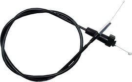 Motion Pro black vinyl throttle cable 70-4228 for motorcycle control lines, showing the flexible cable with black vinyl coating.