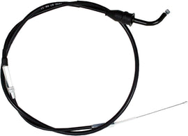 Motion Pro Black Vinyl Throttle Cable 70-5052 for motorcycles, showing the cable with black vinyl outer layer and metal fittings.