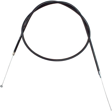 Motion Pro black vinyl throttle cable 70-6056 with durable construction and metal fittings for motorcycle control systems.